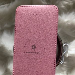 DustyRose Pink WIRELESS powerbank 🌸